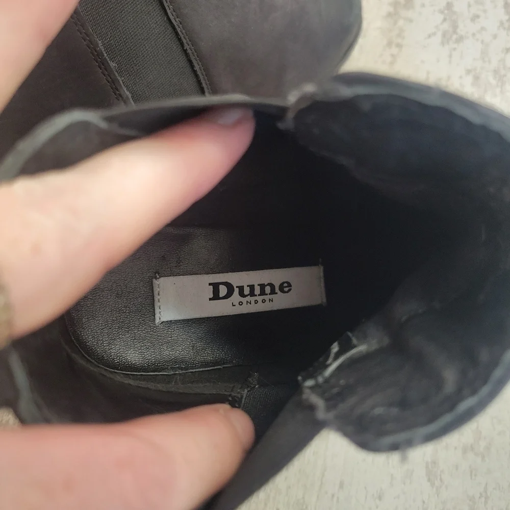 Dune London Walker Chelsea Ankle Boot Bootie Size 5